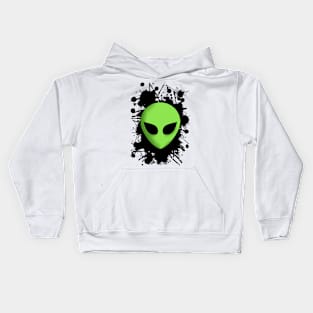 Alien Splatter Kids Hoodie